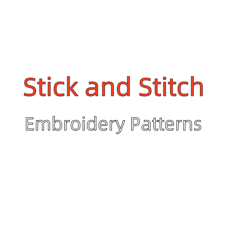 Stick and Stitch Embroidery Patterns